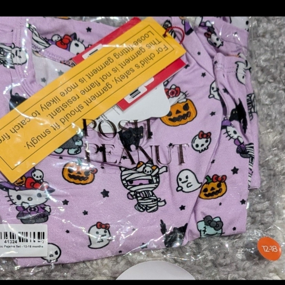 Posh Peanut Hello Kitty Monsters Pajamas